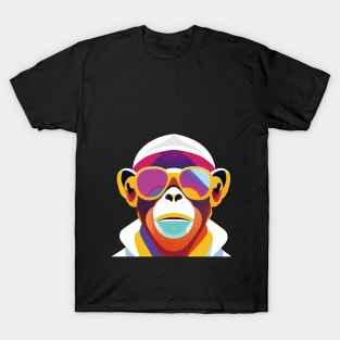 Cool Monkey: Embrace the Swagger of a Stylish Primate T-Shirt